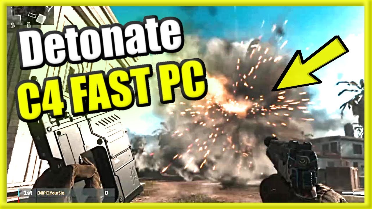 How to DETONATE C4 Using Mouse & Keyboard in Call of Duty Warzone or