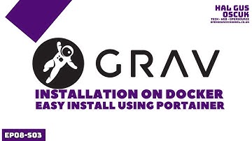 Installation of Grav CMS on Docker using Portainer