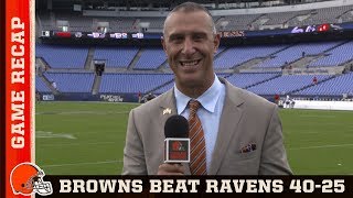 Browns vs. Ravens Postgame Analysis (Week 4) | Cleveland Browns