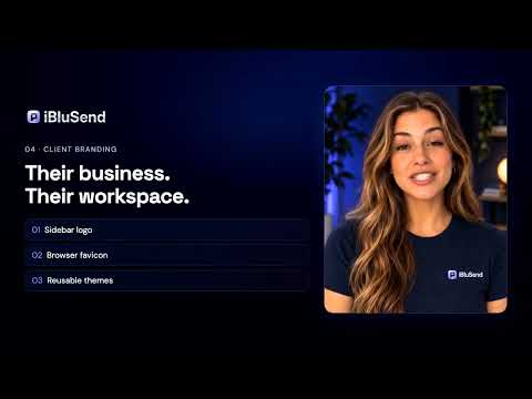iBluSend iMessage Highlevel BluThemer Platform Demo for Whitelabel Agencies