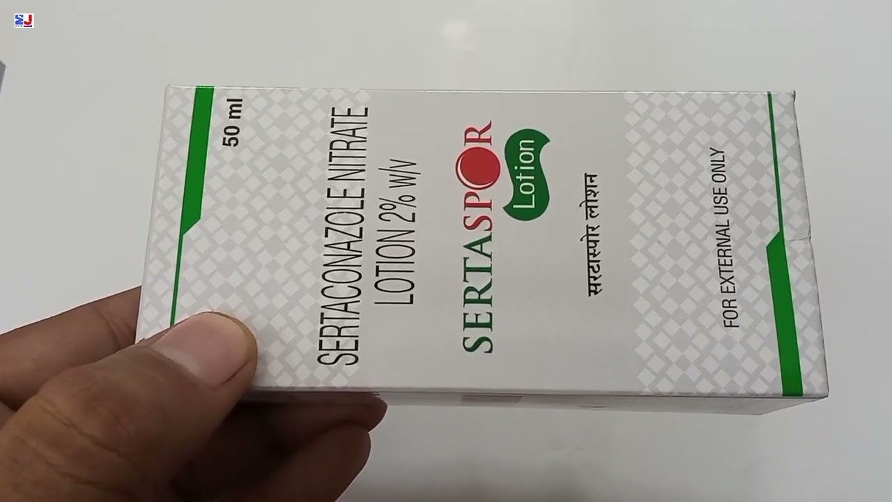 Sertaspor Lotion | Sertaconazole Nitrate Lotion uses | Sertaspor Lotion uses Benefits Review Hindi