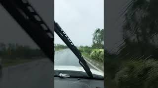 Journey in rain unexplainable experience in awesome weather friends