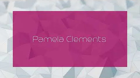 Pamela Clements - appearance
