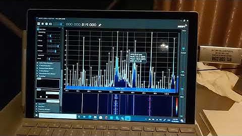Receiving with SDR using resonant loop antenna.(2)