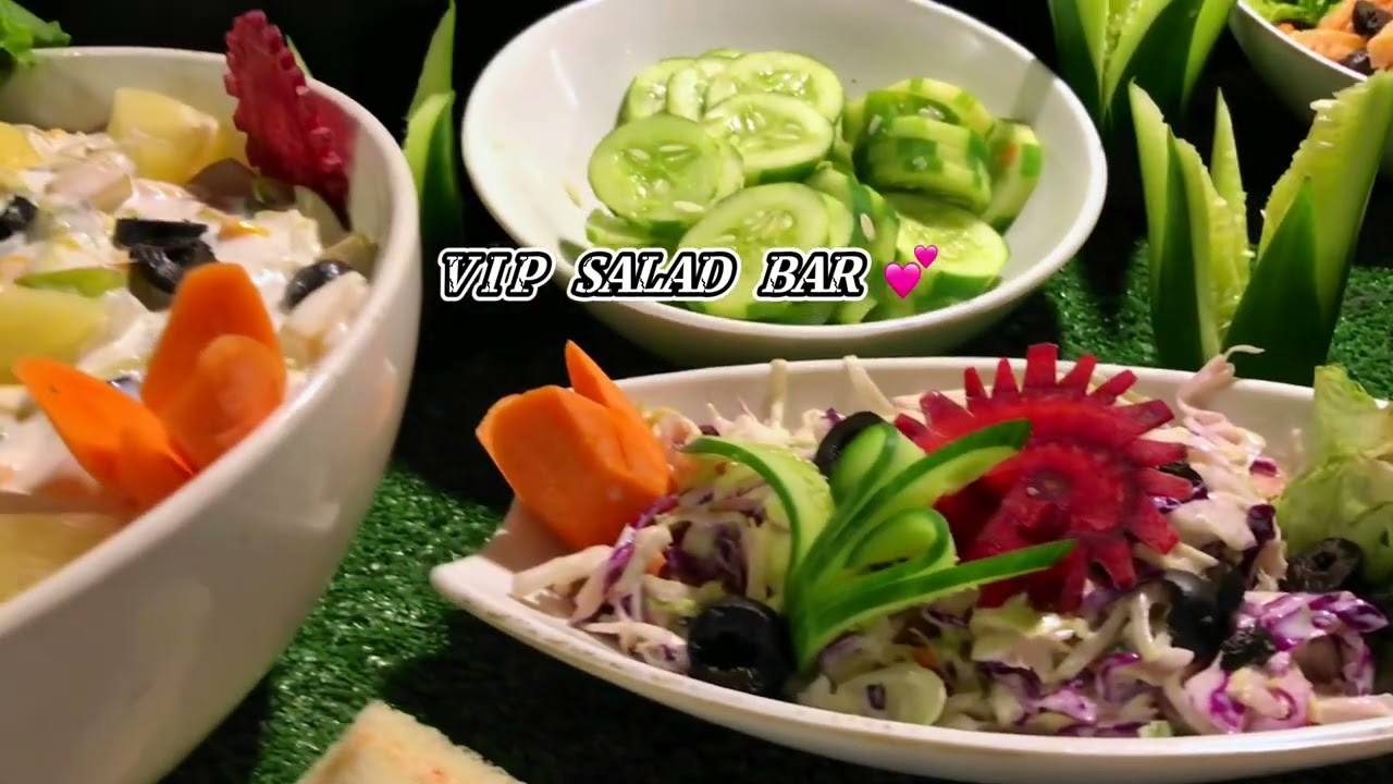VIP SALAD BAR 💕 | PARACHA PAKWAN CENTER | CATERING