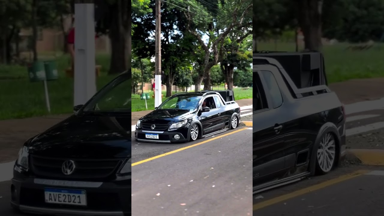 Saveiro Cross baixa com som