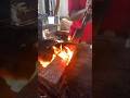 a very difficult process carried out by a blacksmith #blacksmith #forging #metalworking