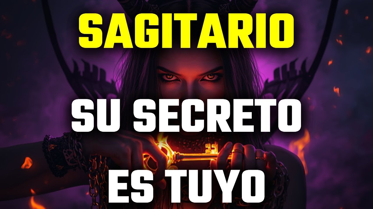 SAGITARIO ♐ EL DIABLO TE ENTREGA SU SECRETO 😈 ¡AHORA TÚ TIENES EL CONTROL!