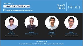 SaaS Talks #22: Usage Based Pricing
