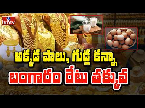 To The Point : అక్కడ పాలు, గుడ్ల కన్నా బంగారం రేటు తక్కువ. | hmtv - HMTVNEWS