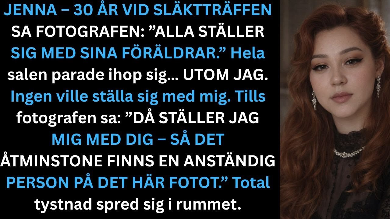 Jag stod i en vingårdslokal under familjefotograferingen när fotografen ropade ”alla stå med era föräldrar” – och mamma och min syster tog ett medvetet steg bort från mig. Tomrummet runt mig blev...