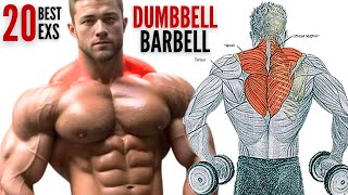 20 BEST TRAPS  EXERCISES TO GET BIGGER BACK FAST / MUSCULATION DES TRAPEZES  RÉSULTAT RAPIDE