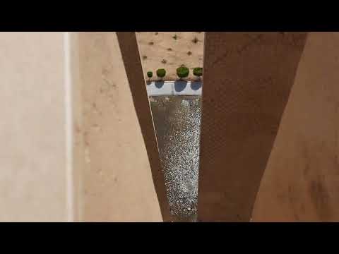 تصوير نادر لبحيرة ناصر ومعبد كلابشة من اعلى مكان فى اسوان   