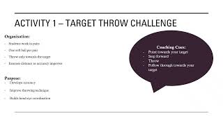 HLTH1002 Assessment Task 1 – FMS Teaching