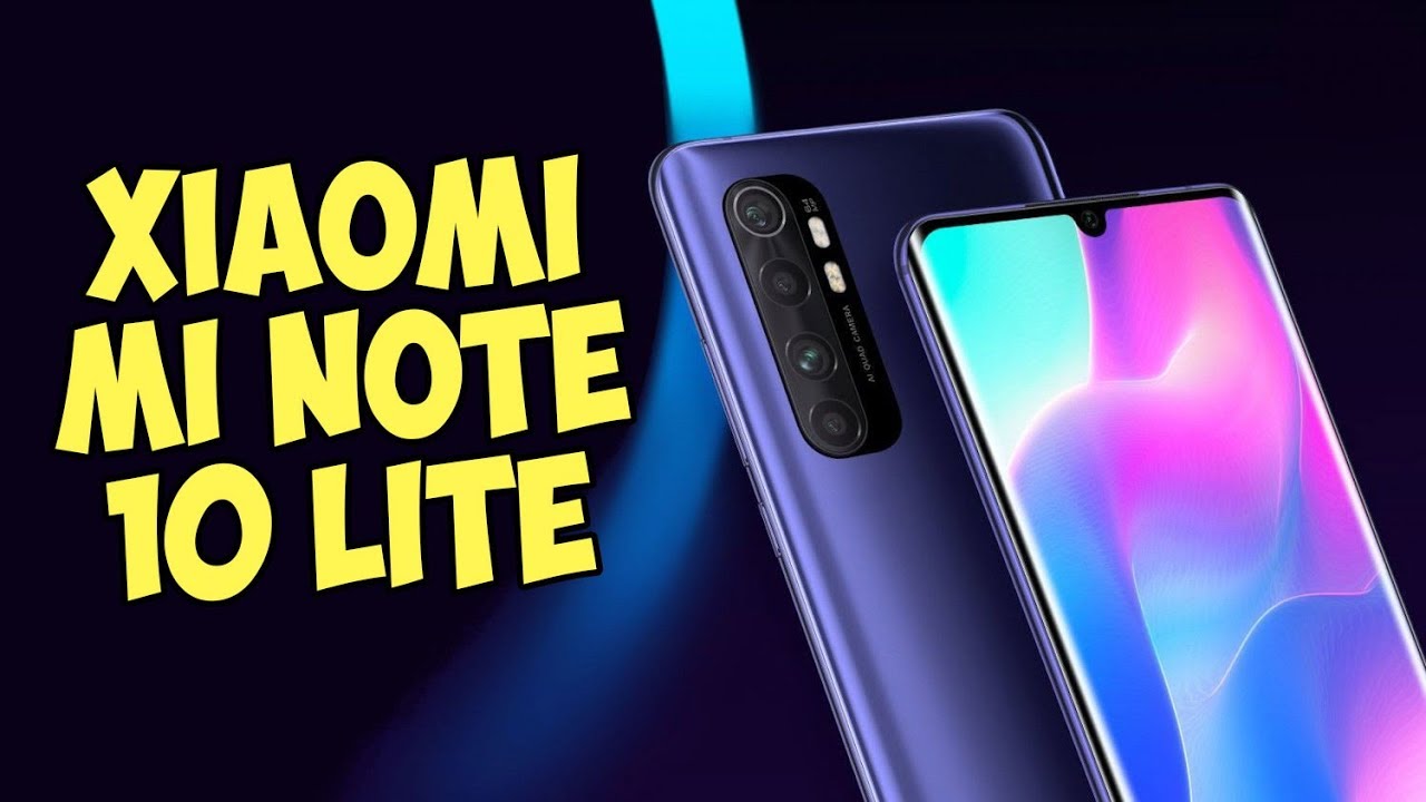 XIAOMI MI NOTE 10 LITE - ОБЛЕГЧЕННАЯ ВЕРСИЯ С КЛАССНЫМ ДИЗАЙНОМ!