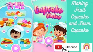 Cupcake Chef, Make Fruit Cupcake and Farm Cupcake ~ D&S for Kids screenshot 4