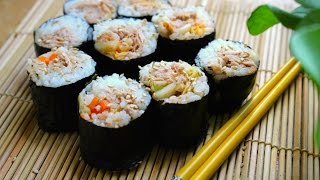 Fast, simple and sustaining, these kimchi tuna rolls were an
afterschool snack i enjoyed as a child. today's kimpbap features
homemade olive oil s...