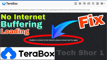 TeraBox Slow Internet, Loading & Buffering Problem Solve | TeraBox Video Buffering Problem Solve