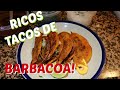 RICOS TACOS DE BARBACOA RECETA! 🌮