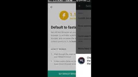 MCENT BROWSER TRICK TO INCREASE POINT WITH OUT SURFING