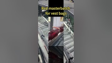 red color masterbatch