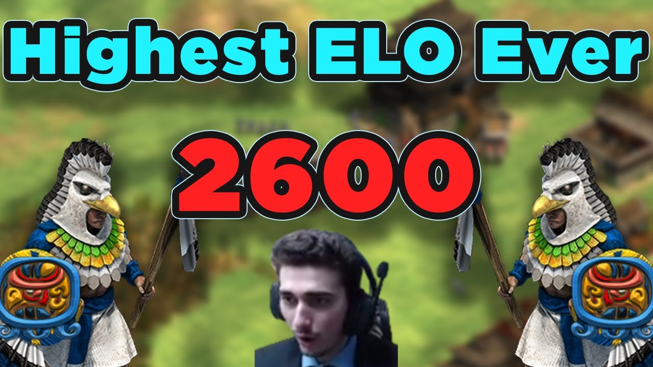 The Highest ELO EVER in AoE2?! 