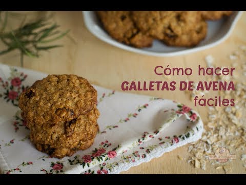 Video: Galletas De Avena: Recetas Fotográficas Paso A Paso Para Una Fácil Preparación