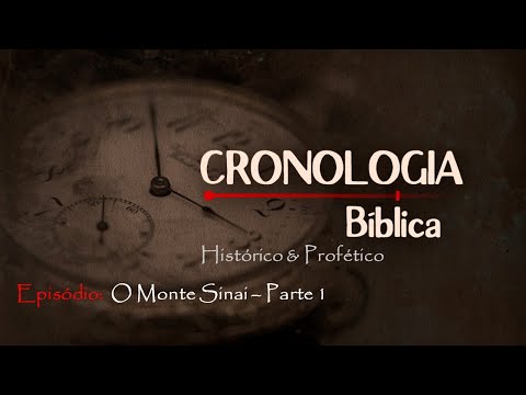 20/01/2026 - [Cronologia Bíblica] - Igreja Cristã Maranata - "O Monte Sinai"