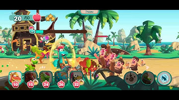 Dino Bash 2 Travel Through Time Island 18 Level 2