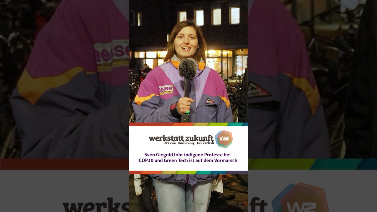 Sven Giegold lobt indigene Proteste bei 