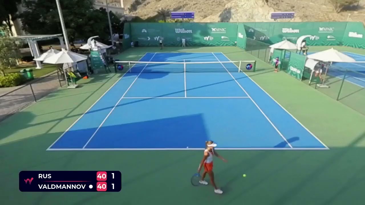 Arantxa Rus [4] (NED) vs Vendula Valdmannova (CZE) // 3-6 1-6 // W75 Fujairah // 1st Round