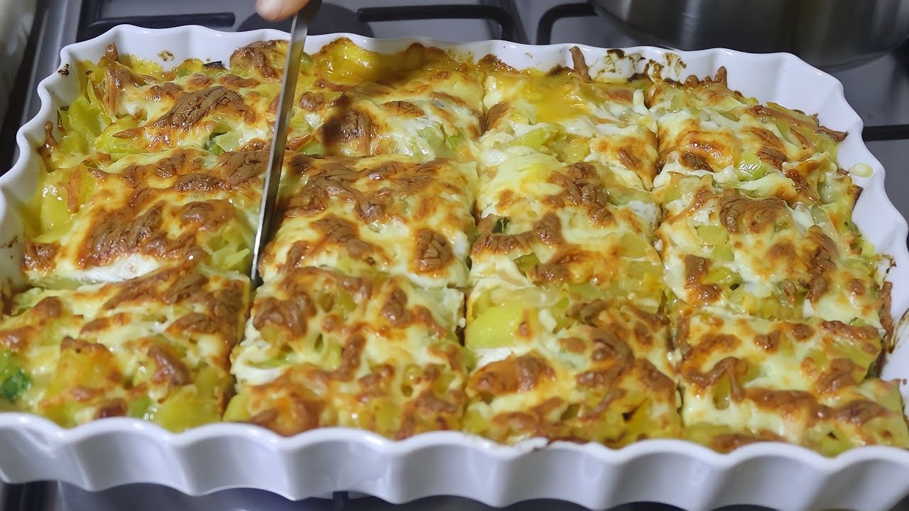 Daha Lezzetlisini Yemedin???? Pırasa Varsa Böyle Dene! Kolay Yemek Tarifi