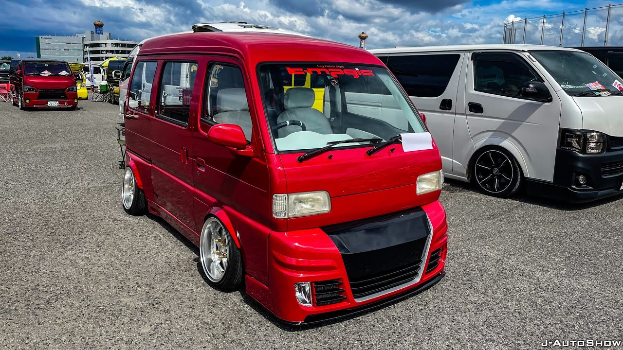 Custom K Van Jdm Mini Vansbm Osaka21 Sbm大阪21 軽バン カスタム Youtube