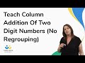 Two-Digit Column Addition Without Regrouping ✏️
