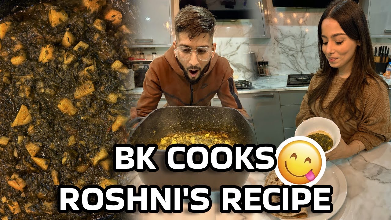 I COOKED ROSHNIS RECIPE FOR ADEENA 😍 SHE GIVES AN HONEST REVIEW 👀