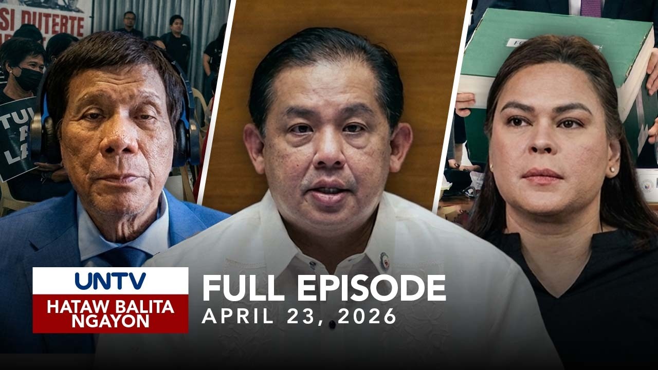 UNTV: Hataw Balita Ngayon | April 23, 2026