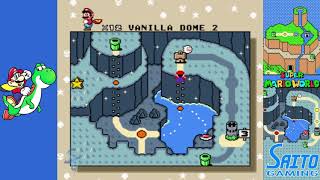 Super Mario World (SNES) - Part 3: World #3 - Vanilla Dome (All Exits)