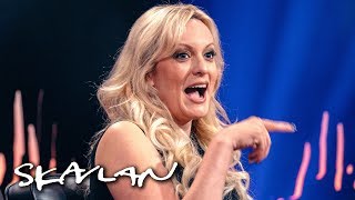 Stormy Daniels shares details of the Trump sex scandal | SVT\/TV 2\/Skavlan