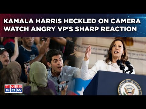 Kamala Harris Heckled