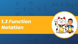 1.3 Function Notation