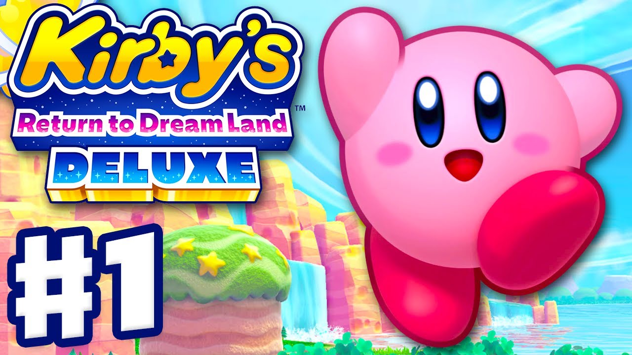 Kirby's Return to Dream Land Deluxe - Gameplay Part 1 - Cookie Country! 