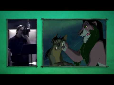Rare Lion King recording booth footage shows Scar at work (HD)