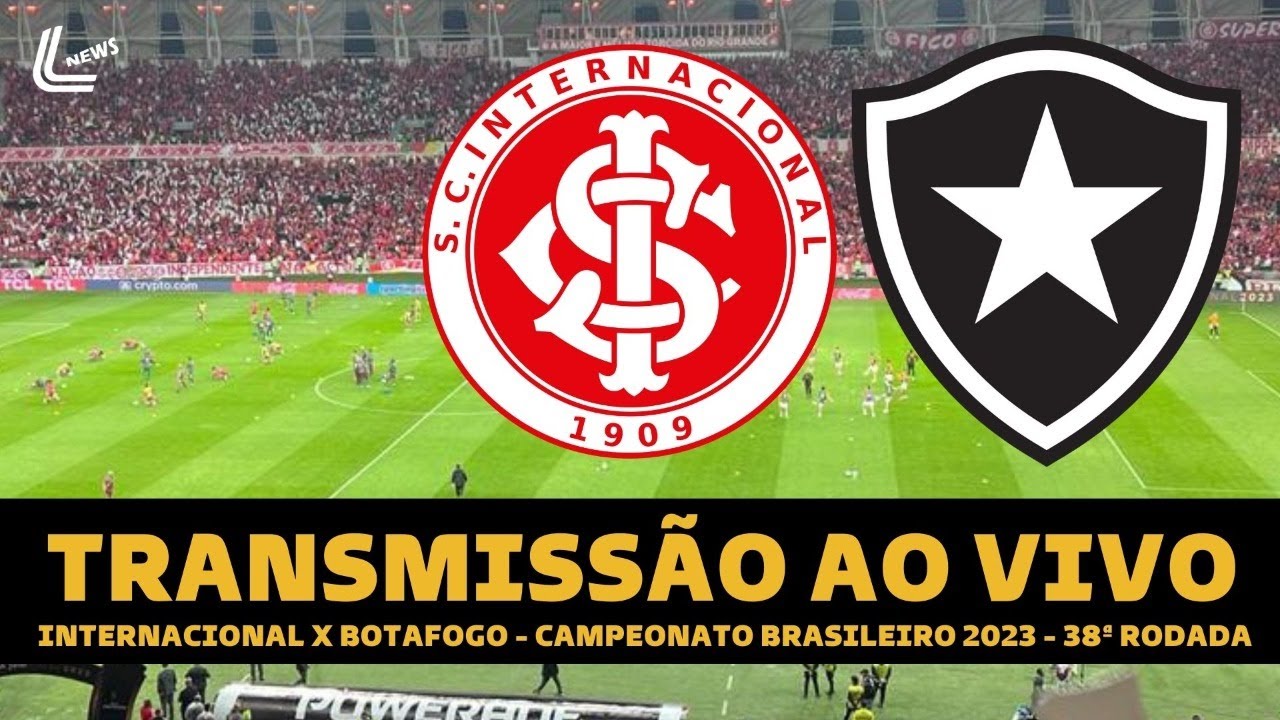 INTERNACIONAL X VASCO TRANSMISSÃO AO VIVO DIRETO DO BEIRA RIO - CAMPEONATO  BRASILEIRO 2023 