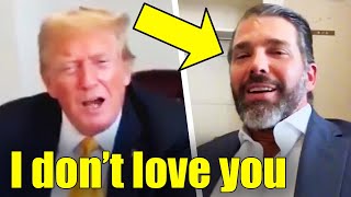 Don Jr. Just Posted THIS, Trump Visibly ANNOYED!