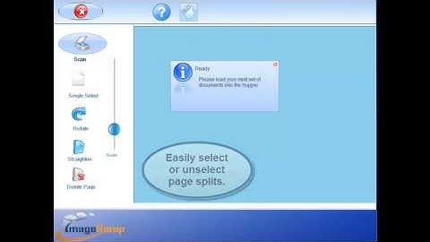 ImageRamp Manual Document Splitting on Fujitsu ScanSnap N1800