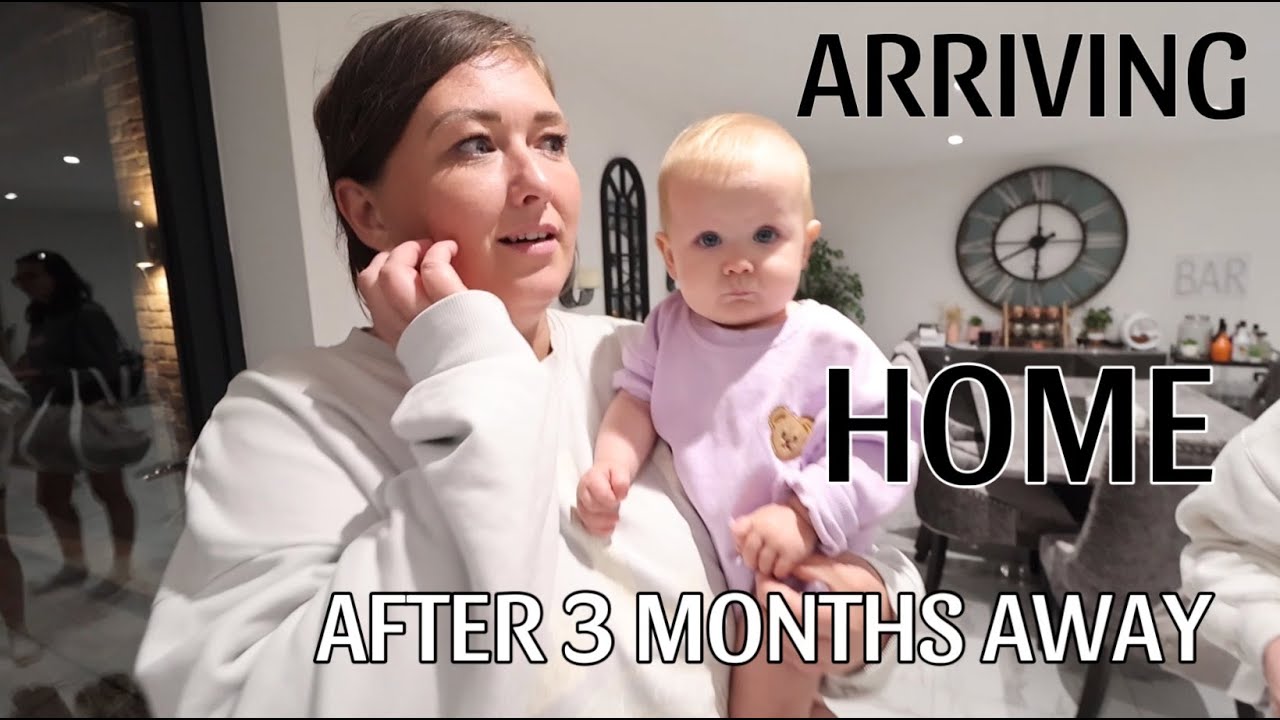 ARRIVING HOME AFTER 3 MONTHS AWAY.. (FIRST REACTIONS) - YouTube
