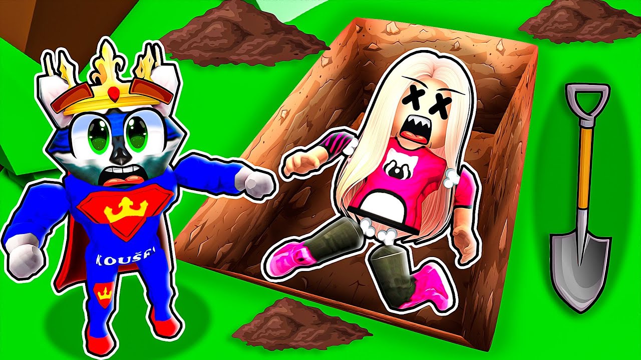 Jongles NAŠEL DĚSIVÉ POHŘBENÉ TĚLO v Robloxu!