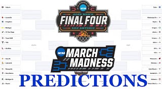 2025 March Madness NCAA Tournament Picks!! **INSANE UPSETS**