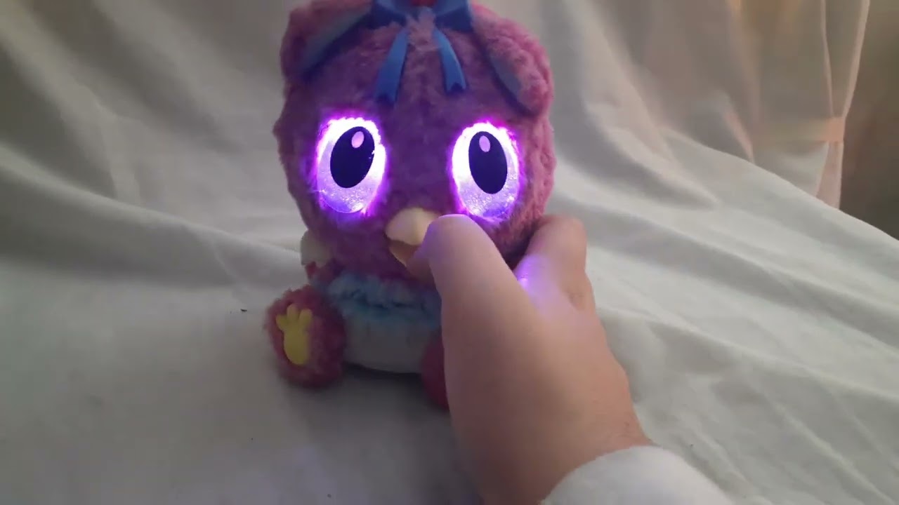 Hatchimal Pink Blue and yellow