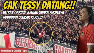 INILAH AKSI CAK TESSY BERSAMA ULTRAS GARUDA | INDONESIA U23 AFC 2024